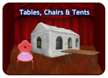 Tables Chairs and Tents Tables Chairs and Tents
